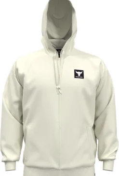 FELPA DA UOMO UNDER ARMOUR PJT ROCK 6M HWT TERRY FZ SILT 1383598 273