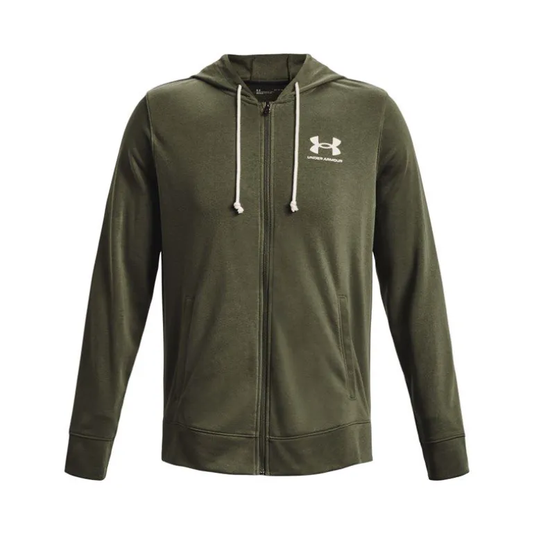 FELPA DA UOMO UNDER ARMOUR UA RIVAL TERRY LC FZ 1370409 0390