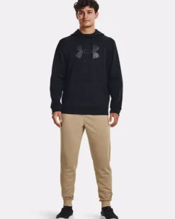 FELPA DA UOMO UNDER ARMOUR ARMOUR BIG LOGO HD 1379743 001