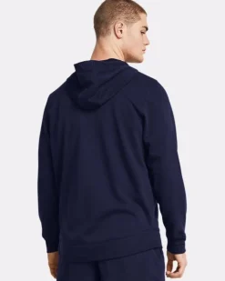 FELPA DA UOMO UNDER ARMOUR UA RIVAL TERRY LC FZ 1370409 0410
