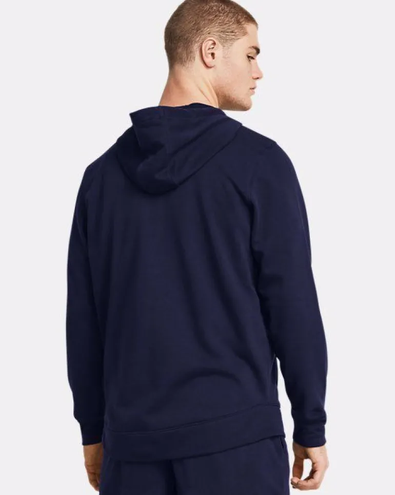 FELPA DA UOMO UNDER ARMOUR UA RIVAL TERRY LC FZ 1370409 0410