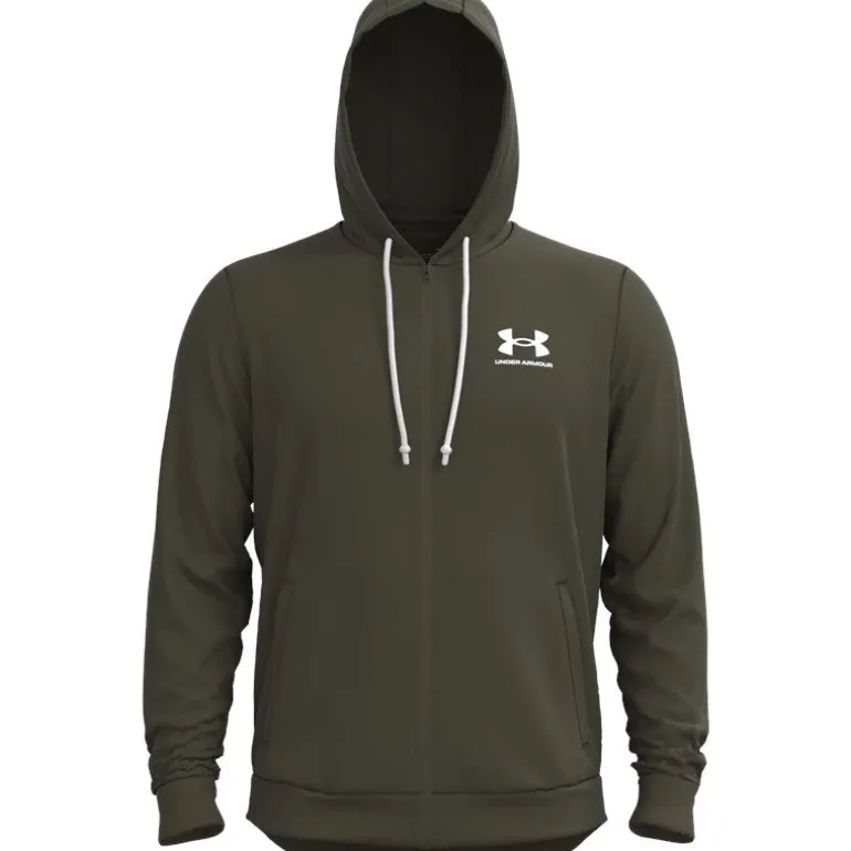 FELPA DA UOMO UNDER ARMOUR UA RIVAL TERRY LC FZ 1370409 0390
