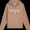 FELPA DIADORA ATHL. LOGO LIGHT BROWN HAZELNUT 502.180633 30048