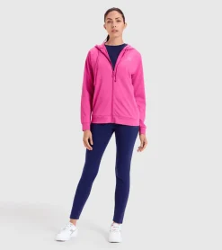 FELPA DIADORA DA DONNA FULL ZIP CHROMIA 102.178191 50143 FUCSIA