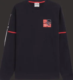 FELPA DIADORA DA UOMO CREW WEAVE 102.178165 60062 BLU