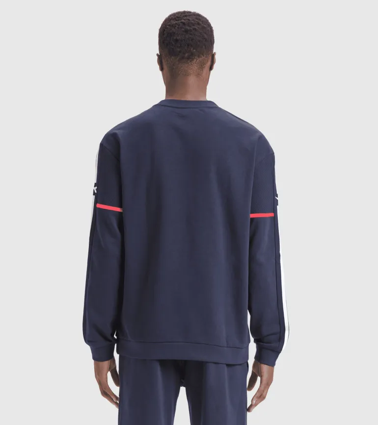FELPA DIADORA DA UOMO CREW WEAVE 102.178165 60062 BLU