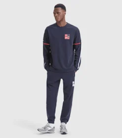 FELPA DIADORA DA UOMO CREW WEAVE 102.178165 60062 BLU