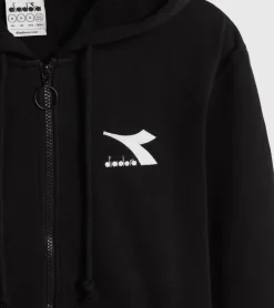 FELPA DIADORA DA UOMO FULL ZIP SWEAT CORE 102.178175 80013 NERA