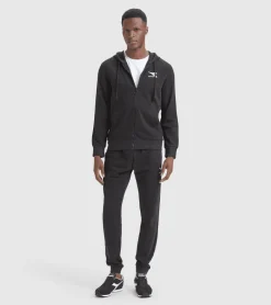 FELPA DIADORA DA UOMO FULL ZIP SWEAT CORE 102.178175 80013 NERA