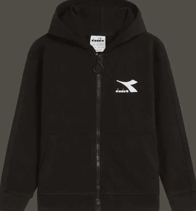 FELPA DIADORA JUNIOR FULL ZIP RAINBOW 102.178264 80013 NERA