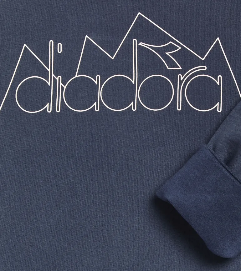 FELPA DIADORA ROUTE BLUE DENIM 502.180990 60065
