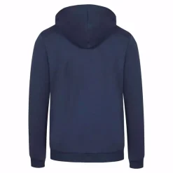 FELPA FULL ZIP DA UOMO LE COQ SPORTIF FZ HOODY PRESENTATION COT.DRESS BLU