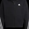 FELPA JUNIOR ADIDAS FI 3S FZ COT.DOUBLEKNIT IC0118