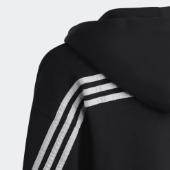 FELPA JUNIOR ADIDAS FI 3S FZ BLACK/WHITE IC0118