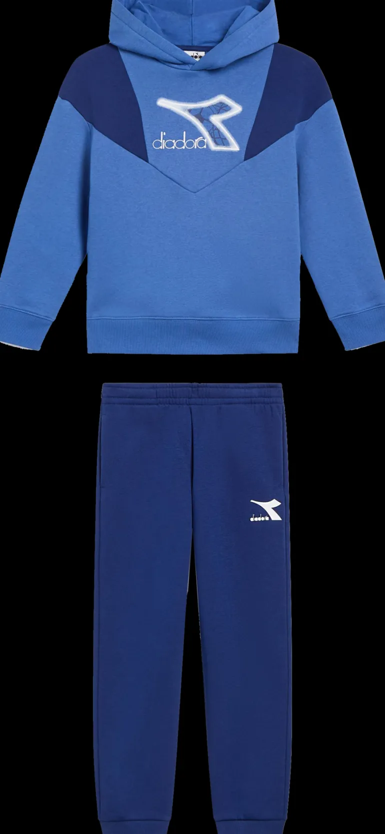 FELPA JUNIOR DIADORA LOGO BLUE BYZANTINE 102.180952 60025