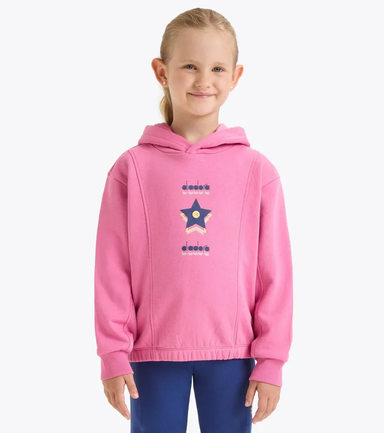 FELPA JUNIOR DIADORA LOGO CHATEAU PINK 102.180958 50149