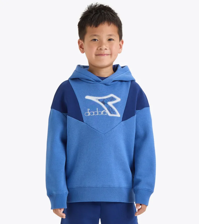 FELPA JUNIOR DIADORA LOGO BLUE BYZANTINE 102.180952 60025
