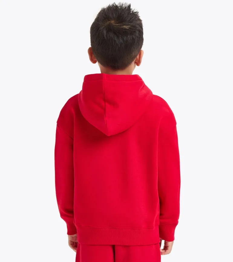 FELPA JUNIOR DIADORA LOGO RED SALSA 102.180952 45080