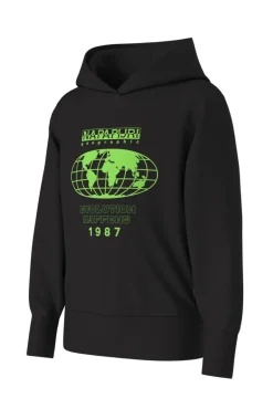 FELPA JUNIOR NAPAPIJRI B-MATS H BLACK NP0A4HY8 041