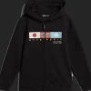 FELPA JUNIOR NAPAPIJRI K B-BRUNT FZH BLACK  NP0A4HG5 041