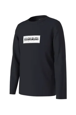 FELPA JUNIOR NAPAPIJRI S-CHAMOIS BLU MARINE NP0A4HYK 176