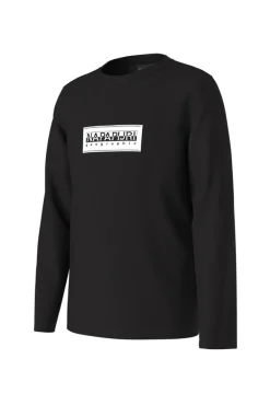FELPA JUNIOR NAPAPIJRI S-CHAMOIS BLACK NP0A4HYK 041