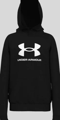 FELPA JUNIOR UNDER ARMOUR RIVAL BL BLACK 1379791 0001