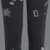 FUSEAUX JUNIOR ADIDAS LUV Q3 TIGH BLACK/WHITE IA1567
