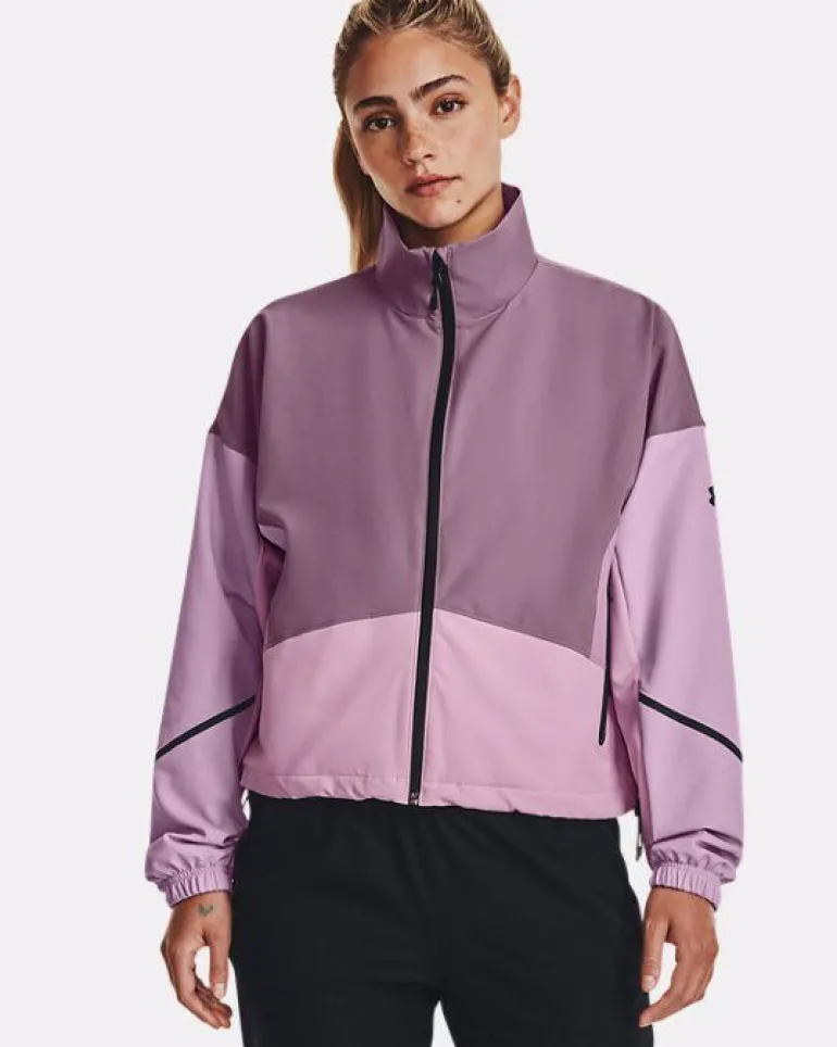 GIACCA DA DONNA UNDER ARMOUR UNSTOPPABLE MISTY PURPLE 1374889 0500