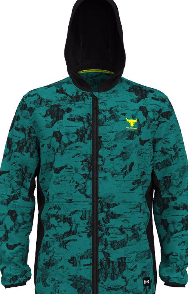 GIACCA DA UOMO UNDER ARMOUR PJT RCK ISO TIDE HYBRID JKT HYDRO TEAL 1383215 449