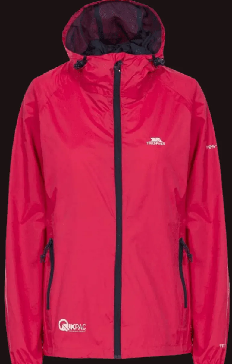 GIACCA DONNA TRESPASS QIKPAC PACKAWAY TP75 FUCSIA