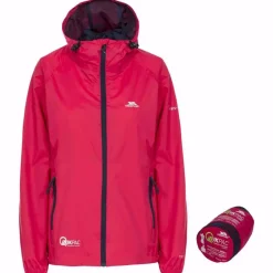 GIACCA DONNA TRESPASS QIKPAC PACKAWAY TP75 FUCSIA