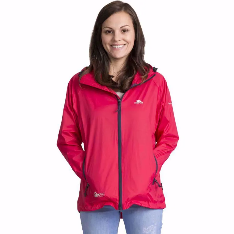 GIACCA DONNA TRESPASS QIKPAC PACKAWAY TP75 FUCSIA