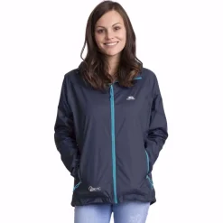 GIACCA DONNA TRESPASS QIKPAC PACKAWAY TP75 BLU