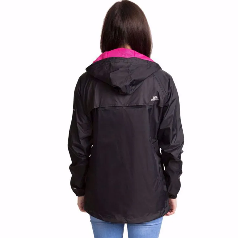 GIACCA DONNA TRESPASS QIKPAC PACKAWAY TP75 BLACK