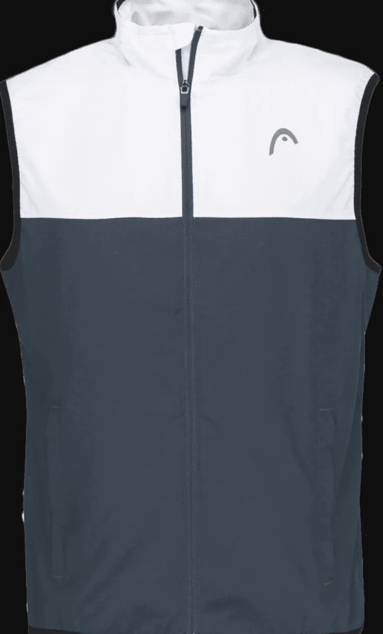 GILET DA TENNIS DA UOMO HEAD CLUB VEST 811411 NV