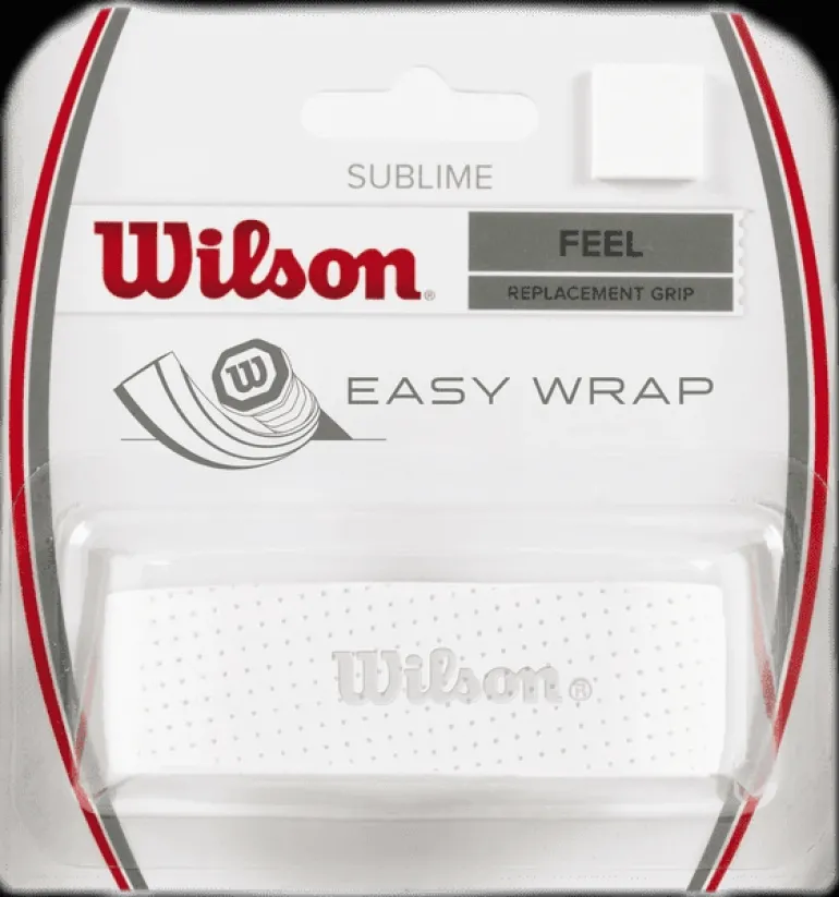 GRIP PER RACCHETTA WILSON SUBLIME GRIP WRZ4202 BIANCO