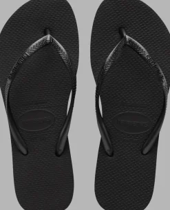 INFRADITO DA DONNA HAVAIANAS SLIM FLATFORM BLACK 4144537 0090