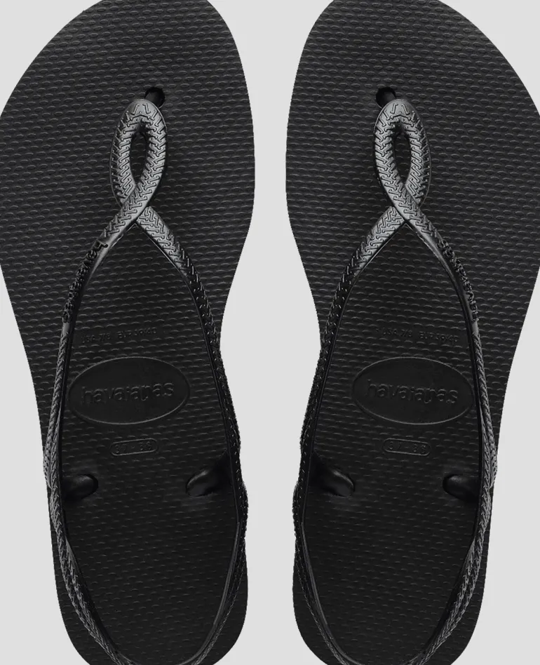 INFRADITO DA DONNA HAVAIANAS LUNA FLATFORM BLACK 4148600 0090