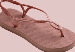 INFRADITO DA DONNA HAVAIANAS LUNA FLATFORM CROCUS ROSE 4148600 3544