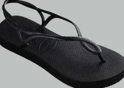 INFRADITO DA DONNA HAVAIANAS LUNA FLATFORM BLACK 4148600 0090