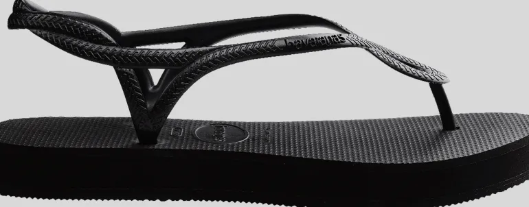INFRADITO DA DONNA HAVAIANAS LUNA FLATFORM BLACK 4148600 0090