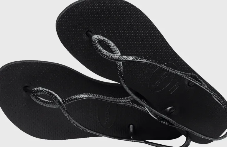 INFRADITO DA DONNA HAVAIANAS LUNA FLATFORM BLACK 4148600 0090