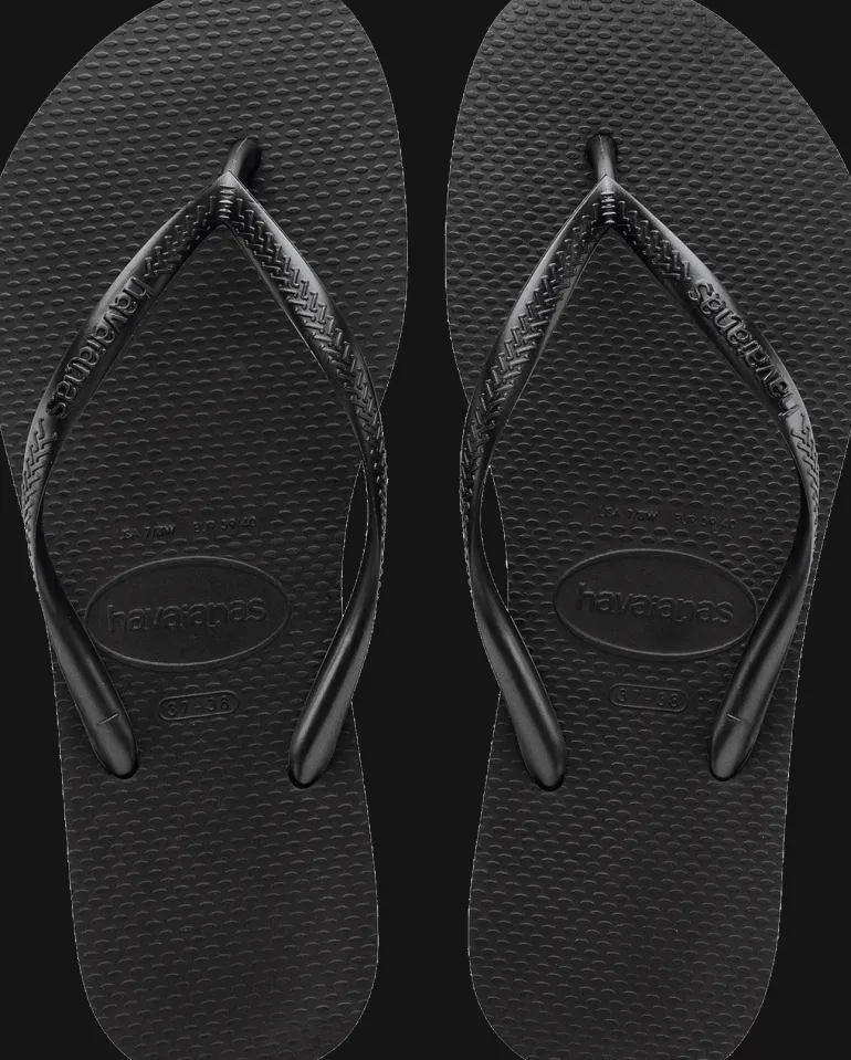 INFRADITO DA MARE DA DONNA HAVAIANAS SLIM BLACK 4000030 0090