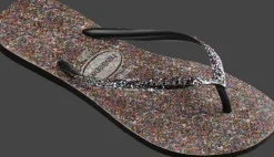 INFRADITO DA MARE DA DONNA HAVAIANAS SLIM CARNAVAL BLACK 4143974 0090