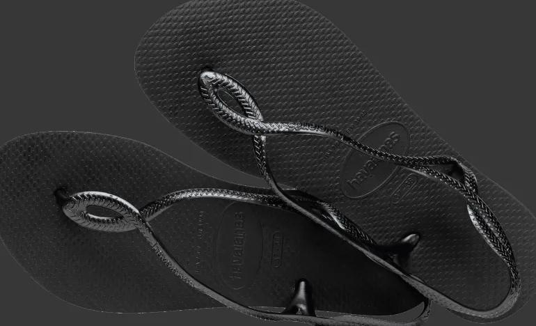 INFRADITO DA MARE DA DONNA HAVAIANAS LUNA BLACK 4129697 0090