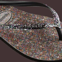 INFRADITO DA MARE DA DONNA HAVAIANAS SLIM CARNAVAL BLACK 4143974 0090