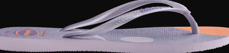 INFRADITO DA MARE JUNIOR HAVAIANAS SLIM PALETTE GLOW QUIET LILAC 4145766 5251