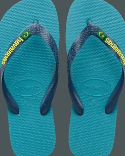 INFRADITO DA MARE UNISEX HAVAIANAS BRASIL LOGO NAUTICAL BLUE 4110850 1671