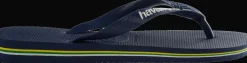 INFRADITO DA MARE UNISEX HAVAIANAS BRASIL LOGO NAVY BLUE 4110850 0555
